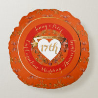 17th Carnelian Colour Wedding Anniversary