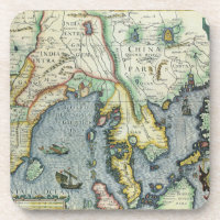 17th Century Antique Asian Map, Mercator / Hondius