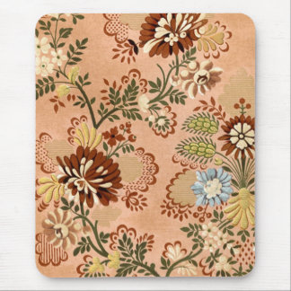 17th Century Damask Textile - Mousepad