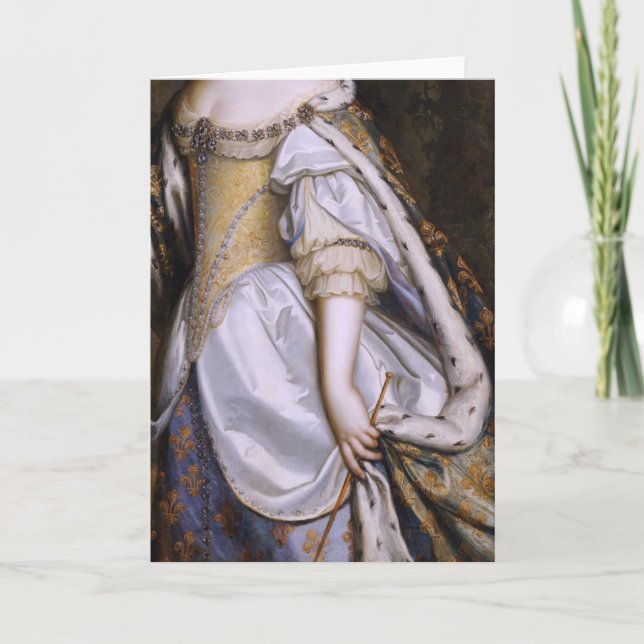 17th Century Fashion  Card (Front)