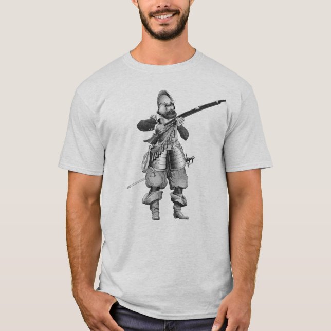 17th Century Musketeer T-Shirt (Front)