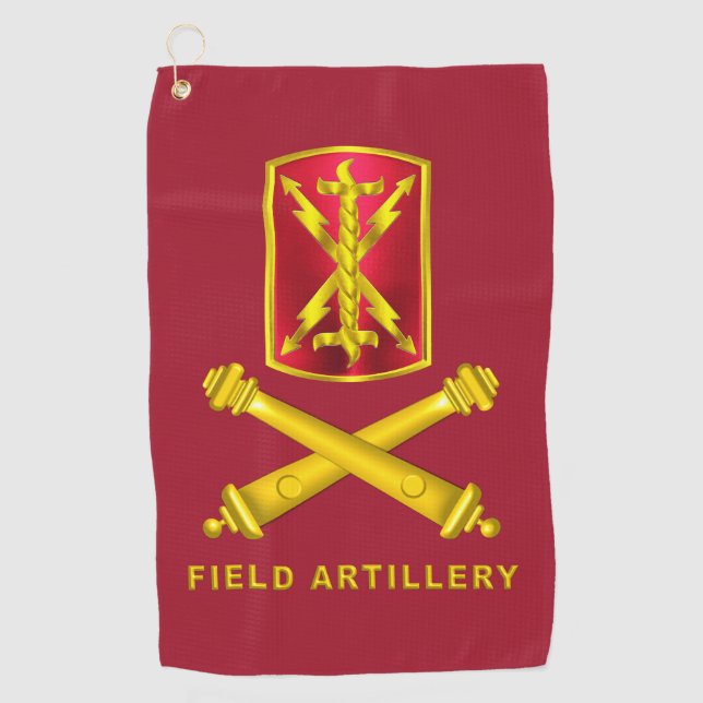 17th Field Artillery Brigade Golf Towel (Front)