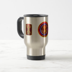 17th Field Artillery Brigade “Thunderbolt” Travel Mug