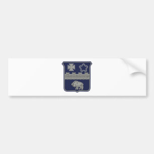 17th Infantry Regiment Military Patch Bumper Sticker