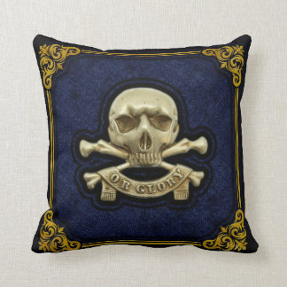 17th Lancers Throw Pillow