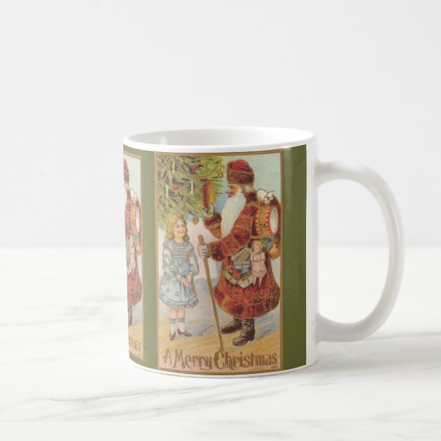 1800s Christmas Apple Cider Mug (Right)