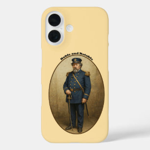 1800s San Francisco Emperor Norton with Sword URM iPhone 16 Case