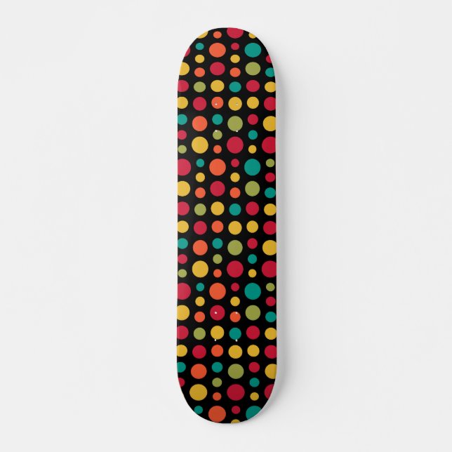 180115 v2 - Colours 02 - on Black Skateboard (Front)