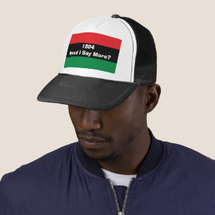 1804 Haiti Pan African Colours  Trucker Hat