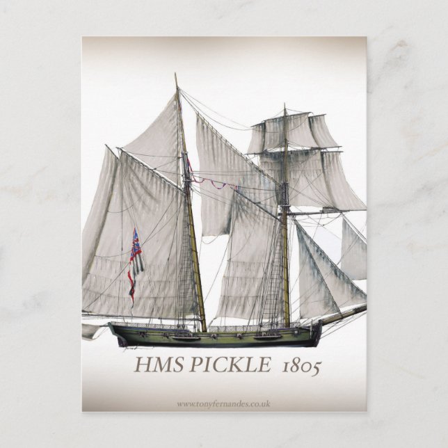 1805 Pickle Postcard (Front)