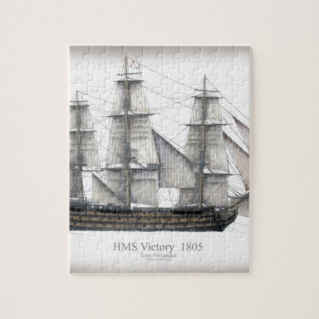 1805 Victory ship Jigsaw Puzzle (Vertical)