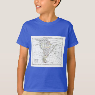 1806 Map - L'Amérique Méridionale T-Shirt