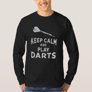 180 Darts Dart Dartboard Keep Calm Funny Gift Idea T-Shirt