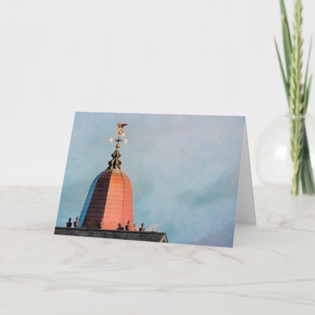 1820 Courthouse cupola 2020 Card (Front)