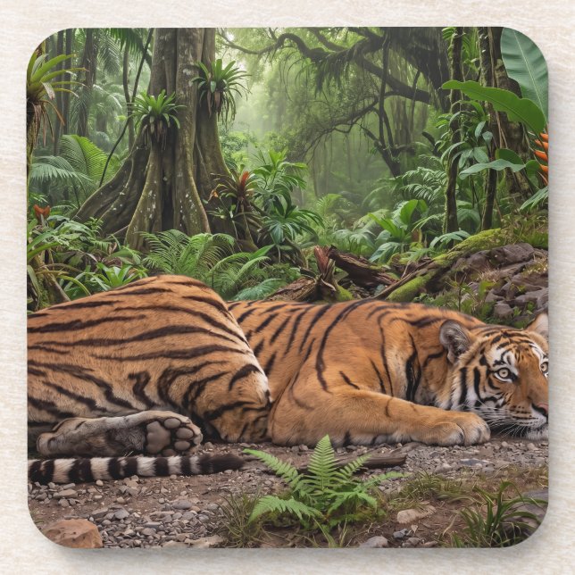 1820's Image Of Royal Tiger Converted From Sketch Coaster (Front)