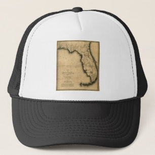 1823 Map of Florida Trucker Hat