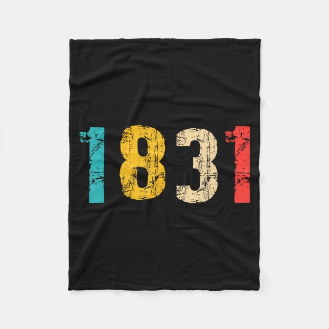 1831 FLEECE BLANKET (Front)