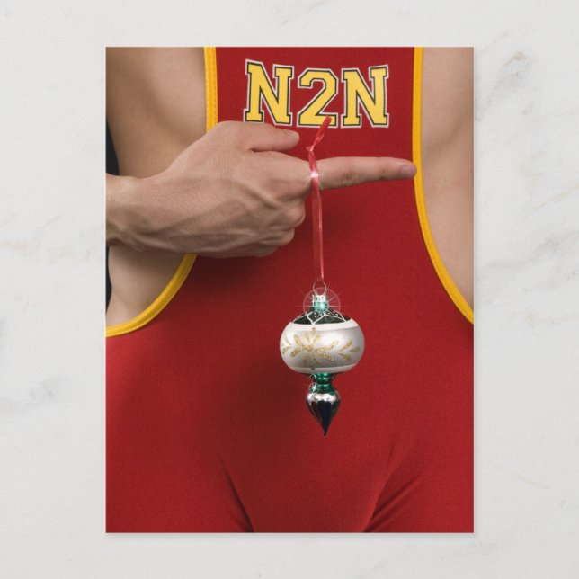 18352 Christmas Holiday Postcard (Front)