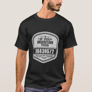 18436572 Awesome V8 Firing Order Car Enthusiast Gi T-Shirt