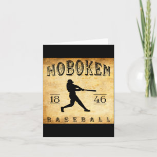 1846 Hoboken New Jersey Baseball  Card