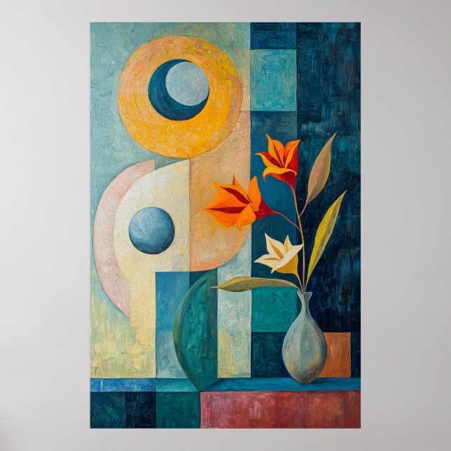 1849 Dreamlike Flow Poster (Front)