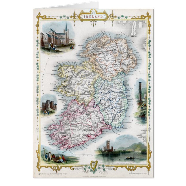 1851 Map of Ireland (Front)