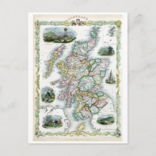 1851 Scotland Postcard