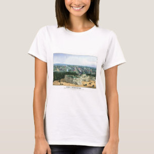 1852 Colour Lithograph - View of Washington T-Shirt