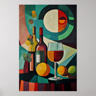 1857 Dreamlike Flow Poster