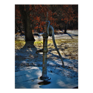 "1858 Water Pump" Photo Print