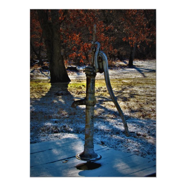 "1858 Water Pump" Photo Print (Front)