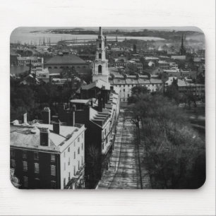 1859:  A view of Boston from the State House Mouse Pad