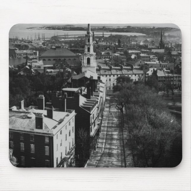 1859:  A view of Boston from the State House Mouse Pad (Front)
