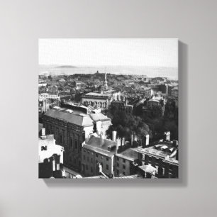 1859:  A view of Boston looking south Canvas Print