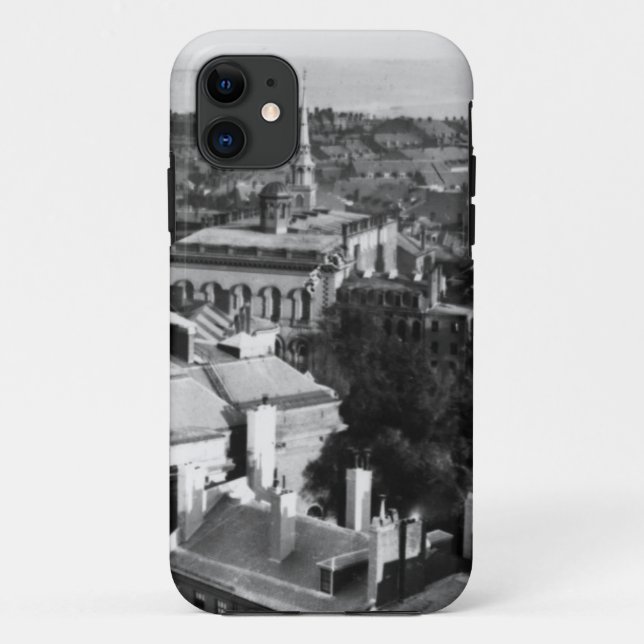1859:  A view of Boston looking south Case-Mate iPhone Case (Back)