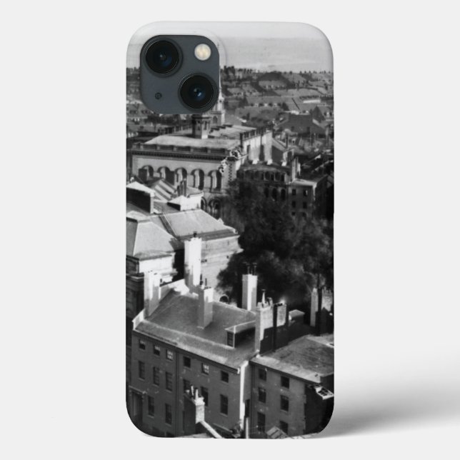 1859:  A view of Boston looking south Case-Mate iPhone Case (Back)