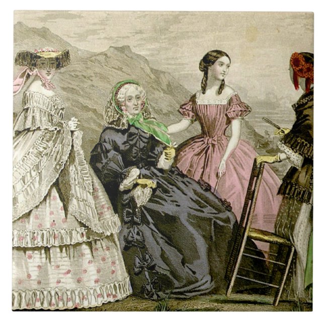 1859 Fashions  Tile (Front)