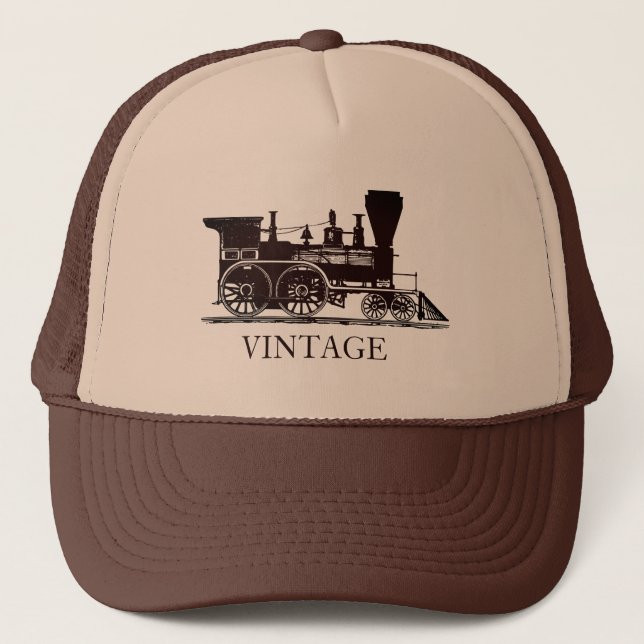 1859 Steam Train Trucker Hat (Front)