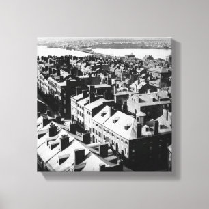 1859: The city of Boston, Massachusetts Canvas Print