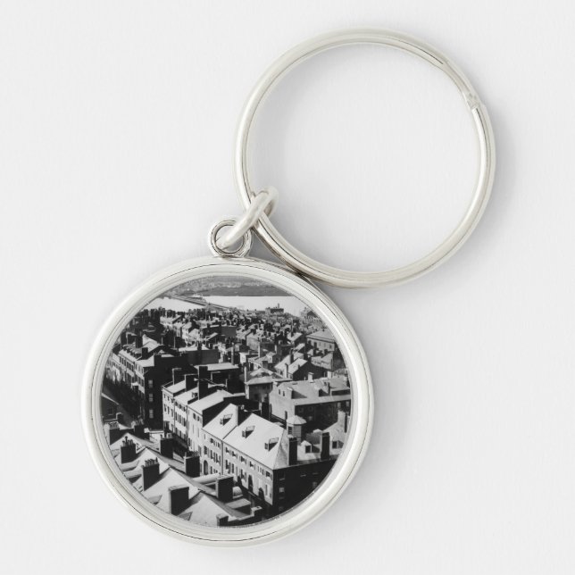 1859: The city of Boston, Massachusetts Key Ring (Front)