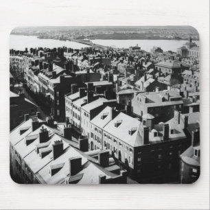 1859: The city of Boston, Massachusetts Mouse Pad