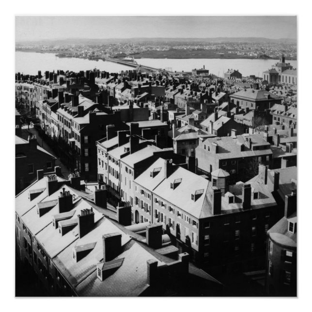 1859: The city of Boston, Massachusetts Poster (Front)