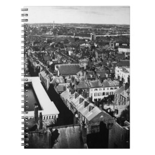 1859:  The city of Boston, Massachusetts Spiral Notebook