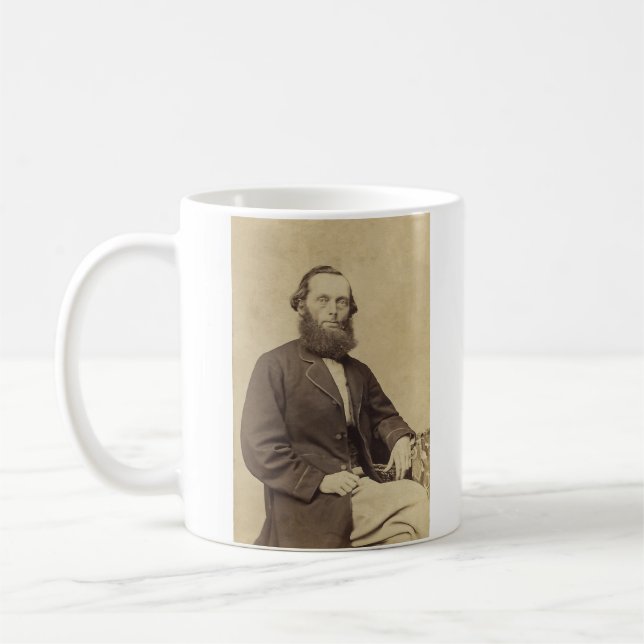 1860's Man - Seated Coffee Mug (Left)