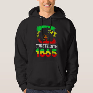 1865 Is My Independence Day Black Pride Women June Hoodie