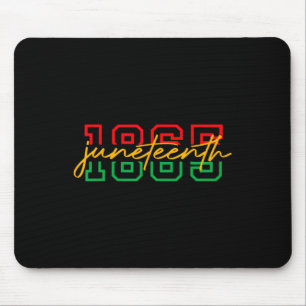 1865 Juneteenth Celebrate African American Freedom Mouse Pad