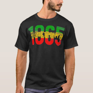 1865 Juneteenth Celebrate African American Freedom T-Shirt
