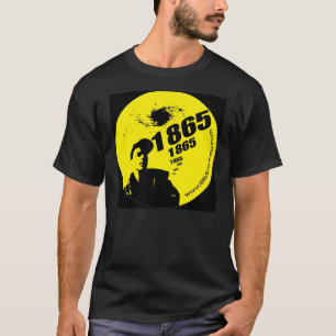 1865 Yellow on Black T-Shirt