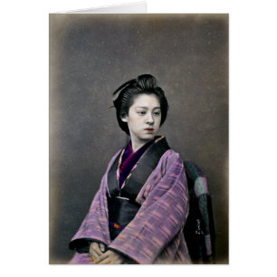 1870 Beautiful Japanese Woman