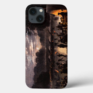 1870 Ice Skating in London iPhone 13 Case